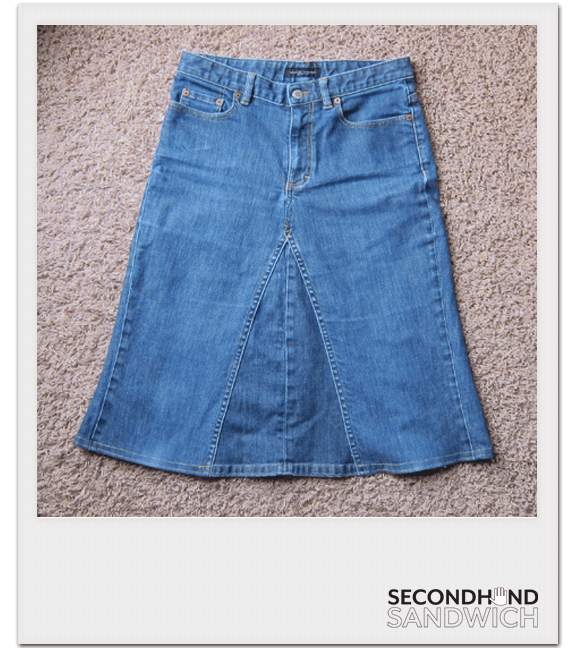 secondhandsandwich ReDEUX Denim Skirt from Denim Jeans 0